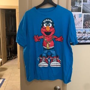 Sesame Street gangster Elmo tee